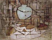 Piet Mondrian The still-life with dressing oil painting on canvas